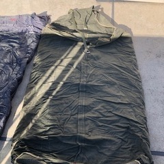 寝具巻き　キャンプセット　寝袋　枕付き