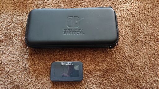 受け渡し予定者確定【中古美品】任天堂switch本体 ネオンブルー 携帯 