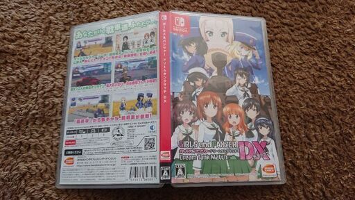 【中古美品】switch ガールズ\u0026パンツァー タンクドリームマッチDX ソフト