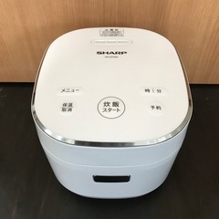 【ネット決済】🌟SHARP炊飯器　KS-CF05A/2018年製🌟