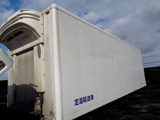 トラックコンテナ 箱 4ｔ 7260x2300x2460 アルミバン 冷凍冷蔵 倉庫 物置 ガレージ 愛媛より