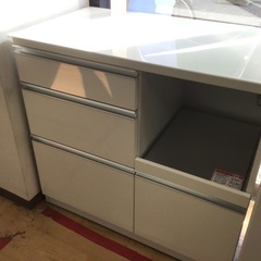 トレファク神戸新長田】5段ホワイトキッチンカウンター入荷しました