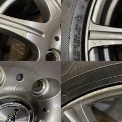 【GOODYEAR ICENAVI6 225/55R17】スタッドレス【BADX DOS MODICA 17インチ 7J5HPCD114.3+53】アテンザ等　(VTI436) クレジットカード QRコード決済可能