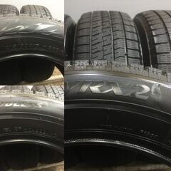 BS BLIZZAK VRX2 215/60R17 17インチ スタッドレス 4本 2019年製 アルファード ヴェルファイア C-HR エスティマ等　(VTJ370)クレジットカード QRコード決済可能