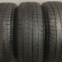 BS BLIZZAK VRX2 215/60R17 17インチ スタッドレス 4本 2019年製 アルファード ヴェルファイア C-HR エスティマ等　(VTJ370)クレジットカード QRコード決済可能