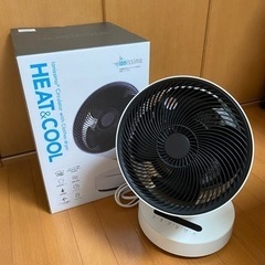 【新品未開封】イオニシモ搭載　衣類乾燥機能付サーキュレーター［ヒート&クール］ 0829074042_612abb6a8ed96.jpg