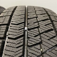 BS BLIZZAK VRX2 195/65R15 15インチ スタッドレス 4本 2017年製 バリ溝 ステップワゴン ヴォクシー セレナ ノア等　(TG653)クレジットカード QRコード決済可能