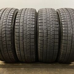 BS BLIZZAK VRX2 195/65R15 15インチ スタッドレス 4本 2017年製 バリ溝 ステップワゴン ヴォクシー セレナ ノア等　(TG653)クレジットカード QRコード決済可能