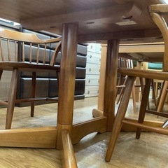 飛騨産業 ダイニング3点セット【トレファク 川越店】 飛騨産業 ダイニング3点セット【トレファク 川越店】