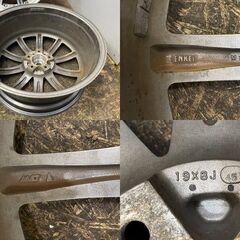 ENKEI PLATINUM STEINER エンケイ プラチナムシュタイナー 19インチ 4本 8J5HPCD114.3+45 エスティマ クラウン等　(VHL214)クレジットカード QRコード決済可能