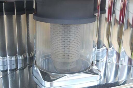 床暖付き 煙突式ストーブ カベック 2012年製 UFH-7710URC K サンポット