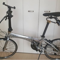 RENAULT 折りたたみ自転車 シルバー