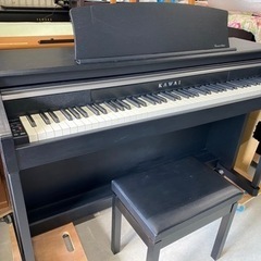 お薦め品‼️激安‼️木製鍵盤 カワイ 電子ピアノ CA15B 2...