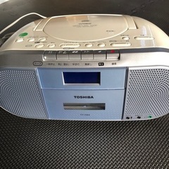 TOSHIBA CDラジオカセットレコーダー