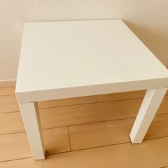 【ネット決済】ニトリのローテーブル(ホワイト)