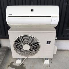 【中古】2017年製 シャープ ルームエアコン 中古】2017年製 シャープ ルームエアコン
