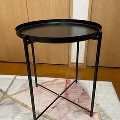 IKEA グラドム トレイテーブル 黒