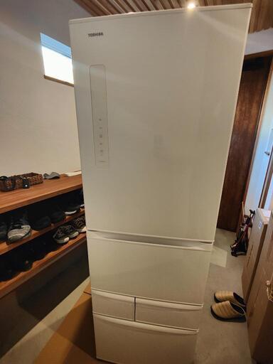 東芝 TOSHIBA VEGETA(ベジータ)  2013年式　426L 冷蔵庫　ホワイト