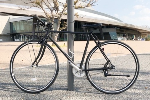 【お譲り先決定】ピストバイク700Cフラットバー