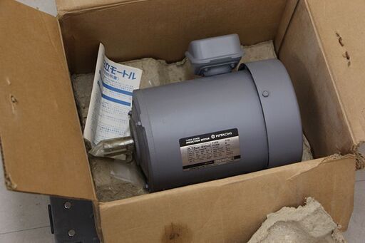 日立産機システム TFO-K 0.3KW 4P 200V 三相モータ ザ・モートル 全閉外扇型 TFO-K-300W-4P-200V (D4249swxY)