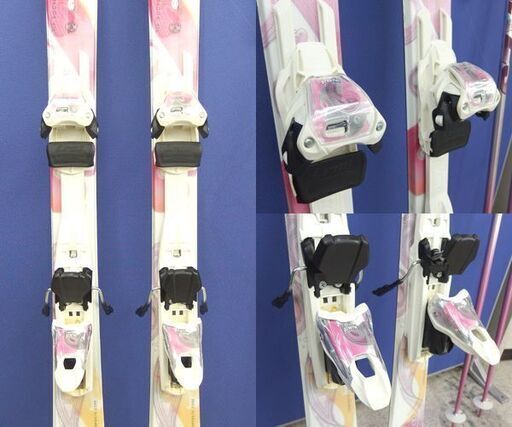 VOLKL 147cm レディース カービングスキー ESSENZA ADORA PREMIUM フォルクル ビンディング付き板+ポールセット 札幌市 屯田店