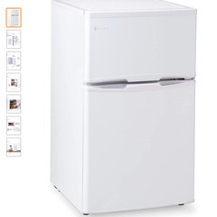 アレジア 冷蔵庫 小型 一人暮らし 家庭用 97L 冷凍庫付き ...