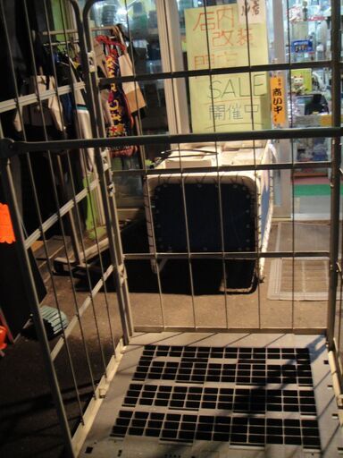 PRESTAR ワークテナー カゴ台車 幅95 奥行き80 高さ170cm キャスター