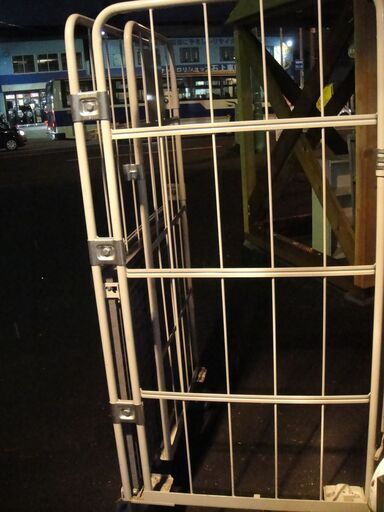 PRESTAR ワークテナー カゴ台車 幅95 奥行き80 高さ170cm キャスター