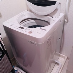 【ネット決済】※受け取り手決定※【美品】シャープ 洗濯機 4.5...