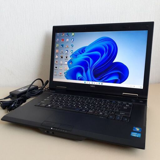 【取引中です】Windows11　☆SSD＋HDDのデュアルPC☆　NEC 15インチノート　Wi-Fi　マルチ　HDD：500GB　④