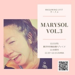 湘南でZUMBA‼️サークル"MARYSOL"参加者募集