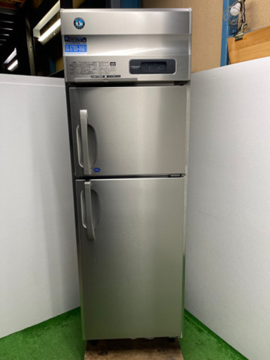 HOSIZAKI/ホシザキ　業務用　縦型２ドア冷凍冷蔵庫　３３７L　店舗　飲食店　２０１９年製　HRF-63AT