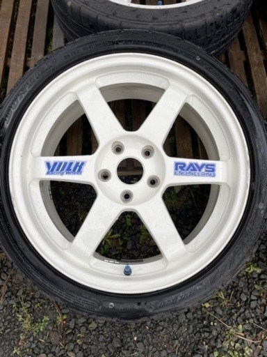 RAYS Volk Racing TE37 18インチ 廃盤品（RAYS TE37 SL 10J +20