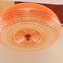 レトロ蛍光灯 照明器具 HD260 松下電工 ナショナル グロー式  屋内照明　オレンジ (R2131kkwY) レトロ蛍光灯 照明器具 HD260 松下電工 ナショナル グロー式 屋内照明