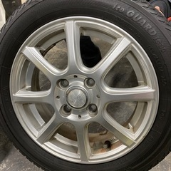 YOKOHAMAスタッドレスタイヤ（155/65R14 LAYCEAアルミホイール付き 