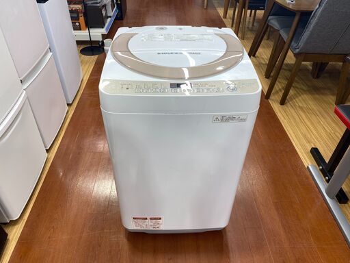 SHARP(シャープ)の全自動洗濯機(ES-KS70S)を紹介します！！トレジャーファクトリーつくば店