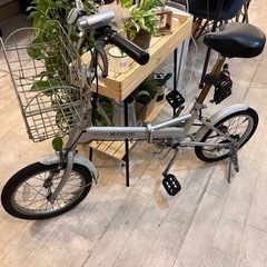 中古の折りたたみ自転車