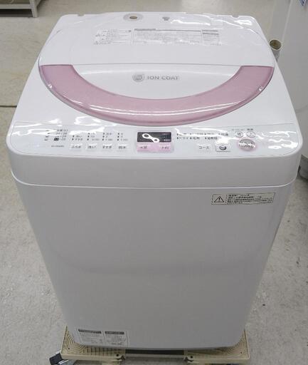 SHARP シャープ 洗濯機 6.0kg 2014年式 ES-GE60N 6ヶ月保証付の画像