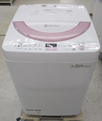 SHARP　シャープ　洗濯機　6.0kg   2014年式　ES-GE60N   6ヶ月保証付