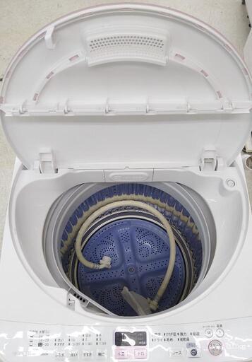 SHARP シャープ 洗濯機 6.0kg 2014年式 ES-GE60N 6ヶ月保証付 - 家電