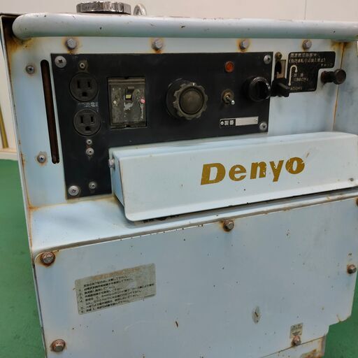 デンヨー エンジンウェルダー 動作確認済 GLW-150SSK 防音型溶接 デンヨー エンジンウェルダー 動作確認済 GLW-150SSK 防音型溶接