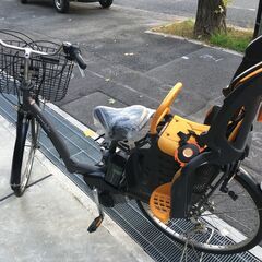地域限定送料無料　ヤマハ　パス　ラフィーニ　三人乗り　新基準　8,7AH　グレー　ギュットアニーズ　ボーテ　神戸市　電動自転車 地域限定送料無料 ヤマハ パス ラフィーニ 三人乗り 新基準 8,7AH