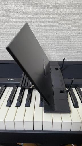 美品□KORG コルグ□デジタル・ピアノ□B1□ブラック□88鍵 17年製