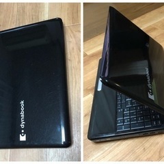 ?東芝 Dynabook EX/55KBL 15.6インチ/Core2/4GB/最新Win10/Office2021 