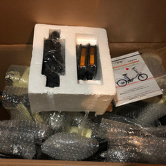 取引の方決まりました　新品未開封電動自転車