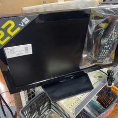 HITACHI 液晶テレビ　L22ーH07 2011年製　リモコン付