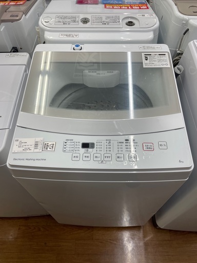 NITORI 全自動洗濯機　NTR60 6.0kg 2019年製　前面へこみ有