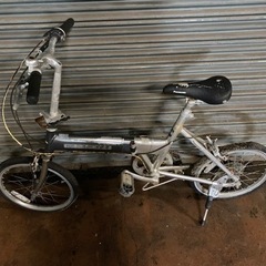 Panasonic  アルミ折畳み自転車