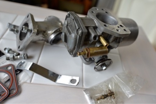 SUキャブレター◇ハーレーショベル◇マニホールド◇ガスケット◇固定