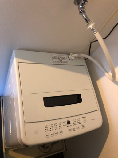 【受付終了】洗濯機　アイリスオーヤマIAW-T451 半年使用